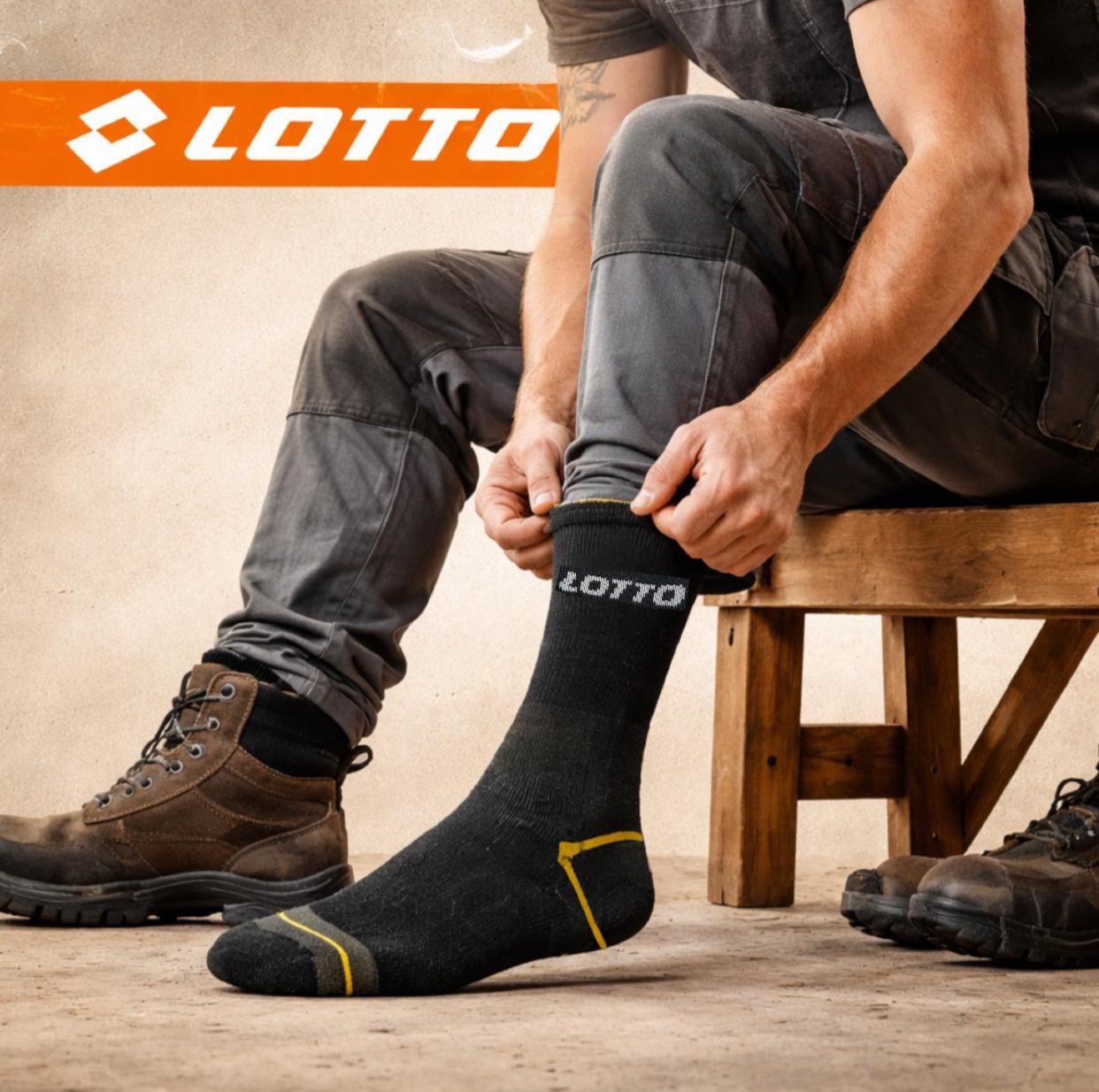 Tris Calzini Lavoro Lotto Job_C_ass