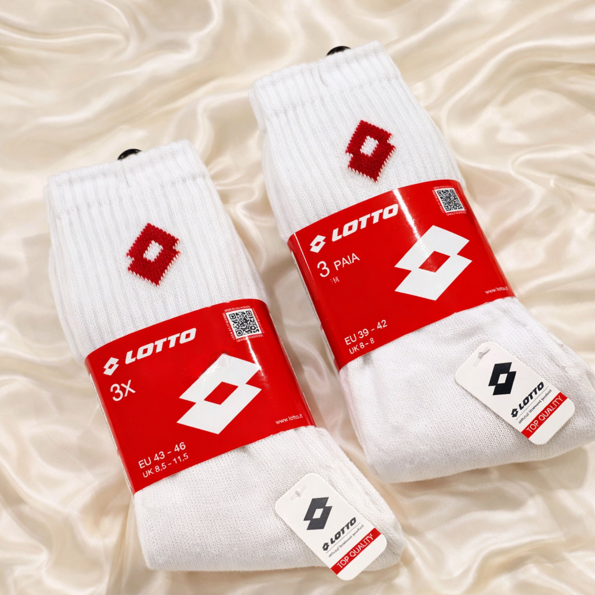 Tris Calzini Lotto N_tennis_C/NE/BI