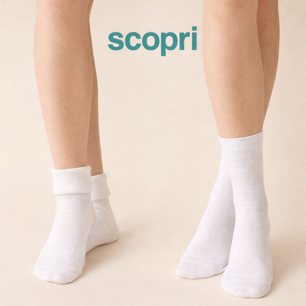 Tris Calzini Scopri in filo di scozia linea medica RELAX