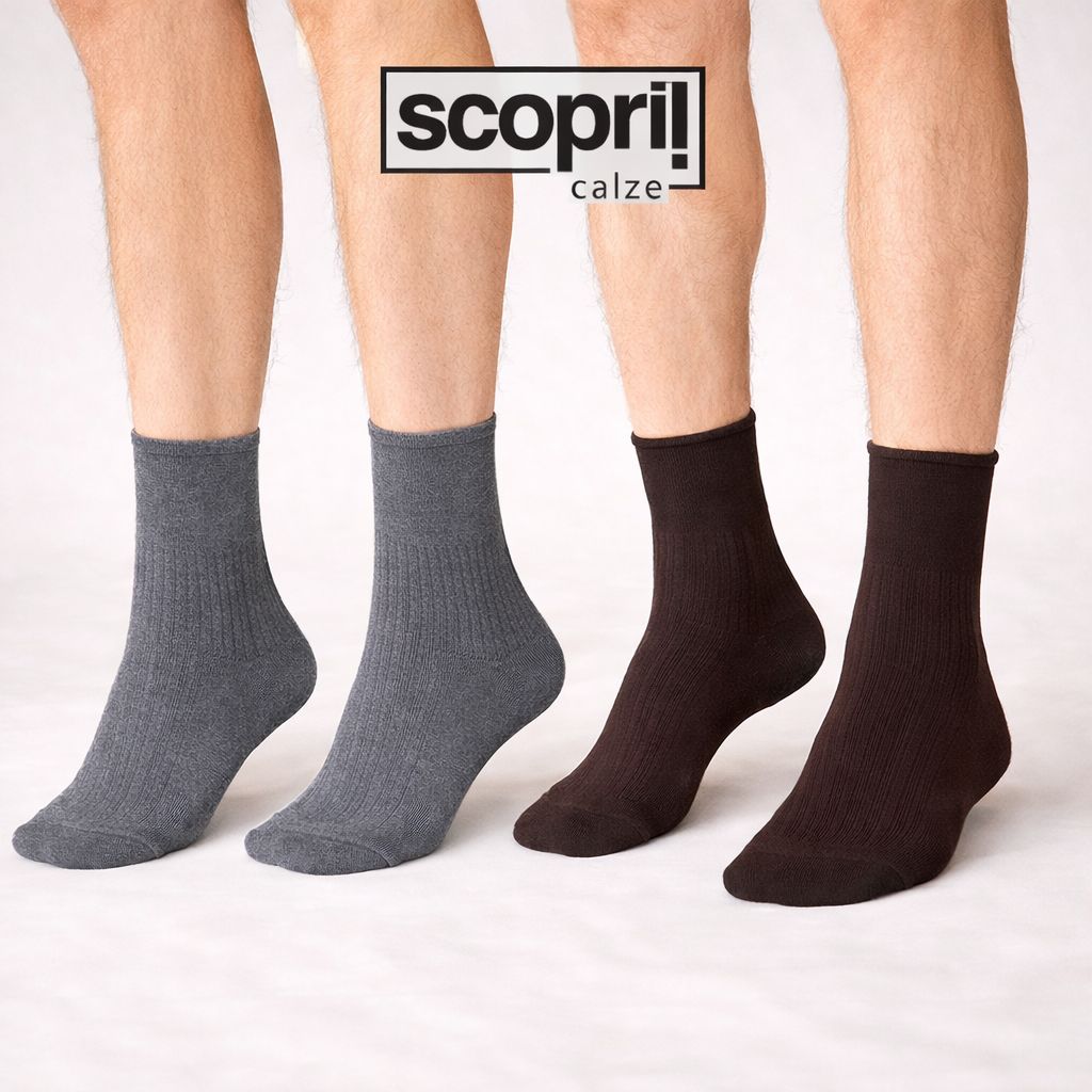 2 calzini corti sanitari caldo cotone Caldosanital C Scopri