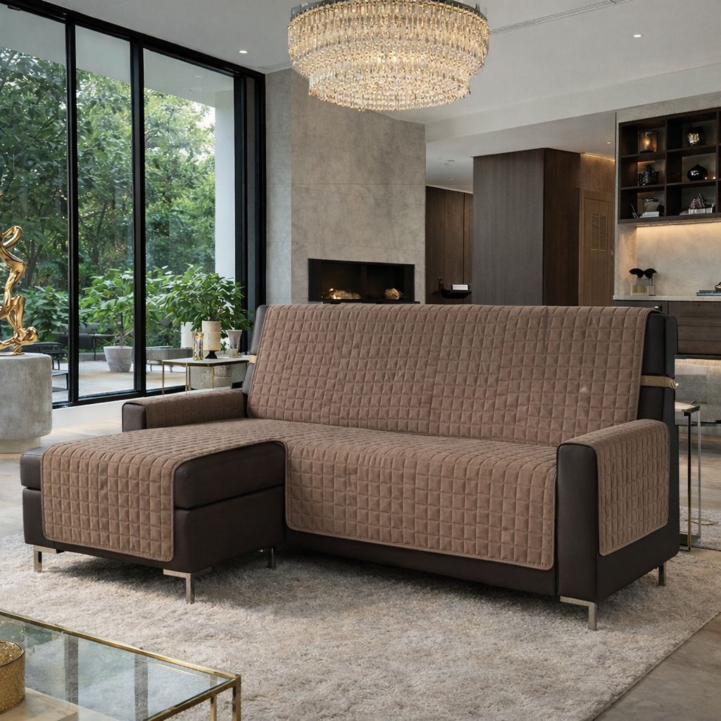 Salvadivano con penisola destra/sinistra trapuntato antimacchia