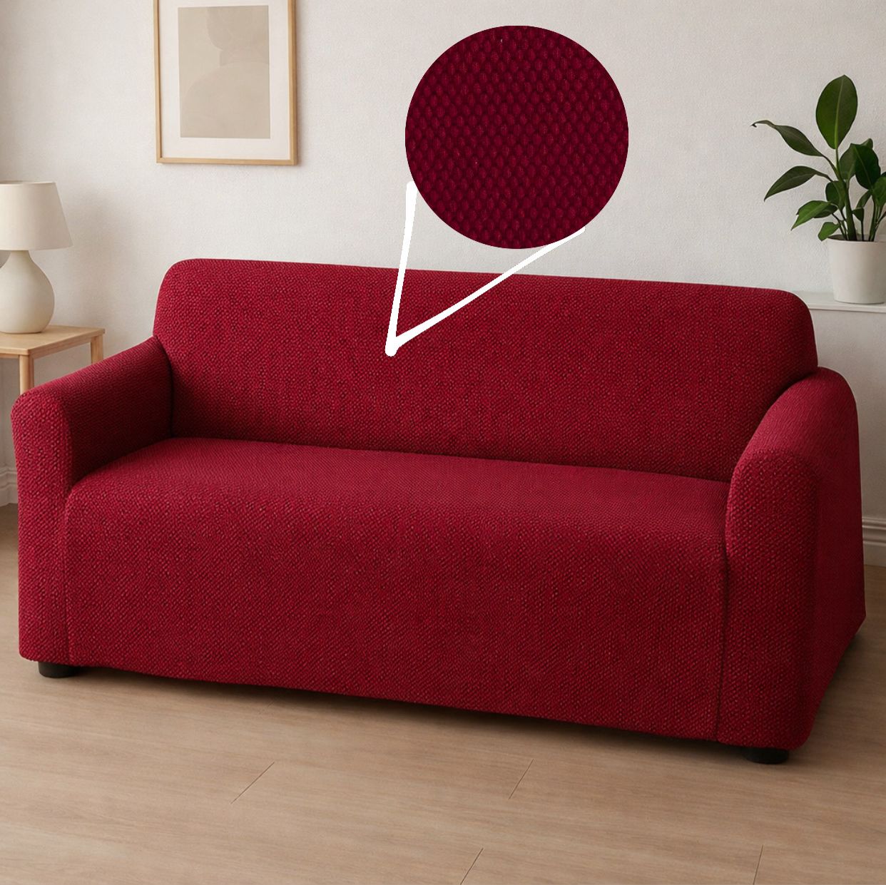 Copridivano 3 Posti Fiocco in cotone