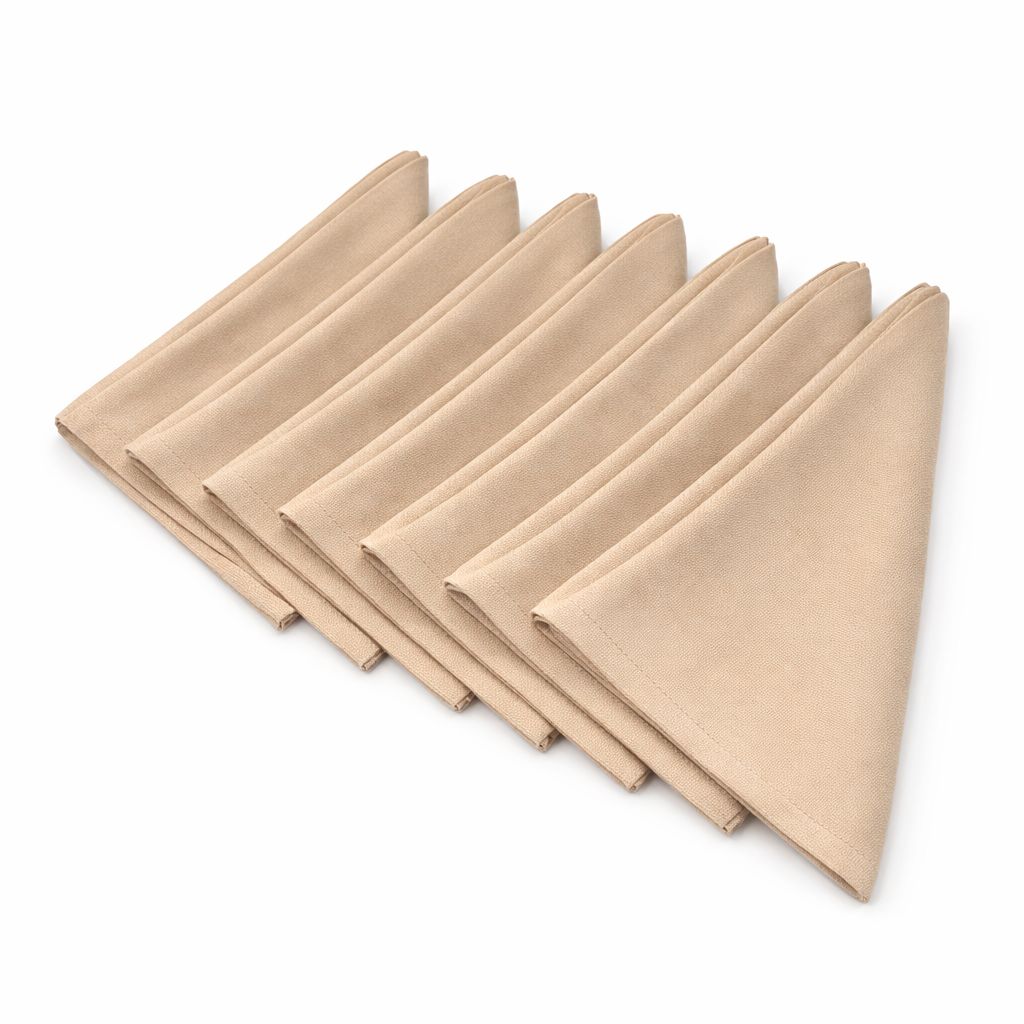 Set Tovaglioli Panama Tinta Unita