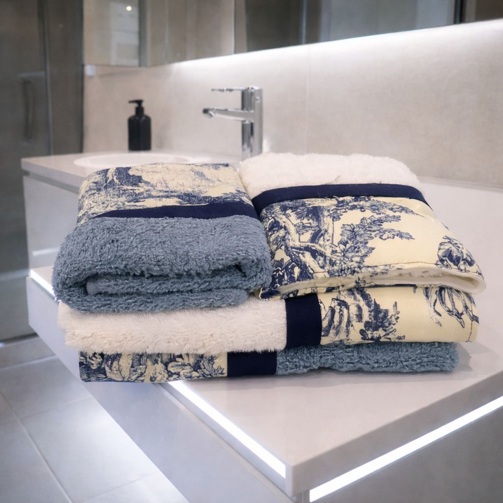 Asciugamani 2+2 Viso e Ospite Etoile De Jolie