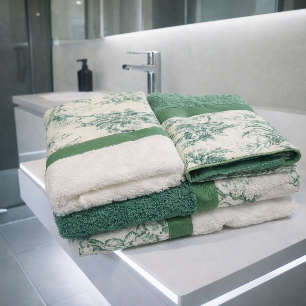 Asciugamani 2+2 Viso e Ospite Etoile De Jolie