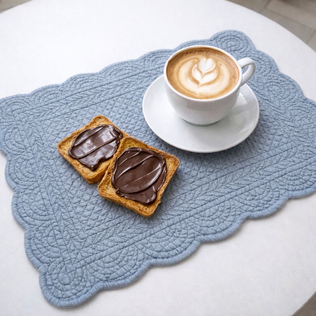 Tovaglietta americana trapuntata RETTANGOLARE Blanc Mariclo'