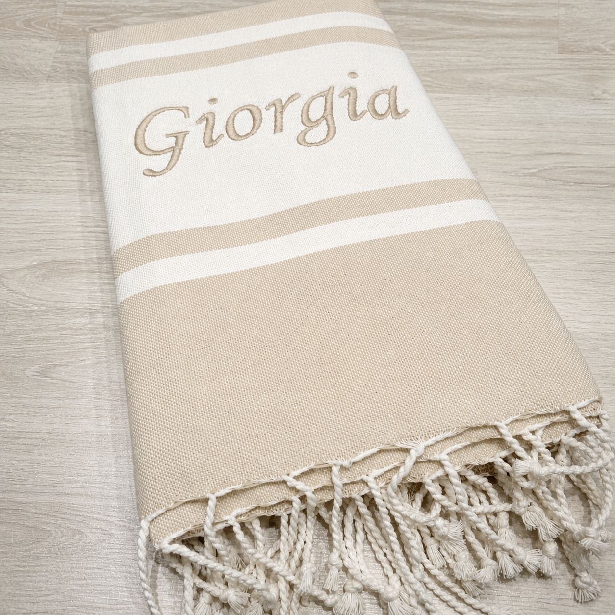 Telo Mare Fouta Personalizzato
