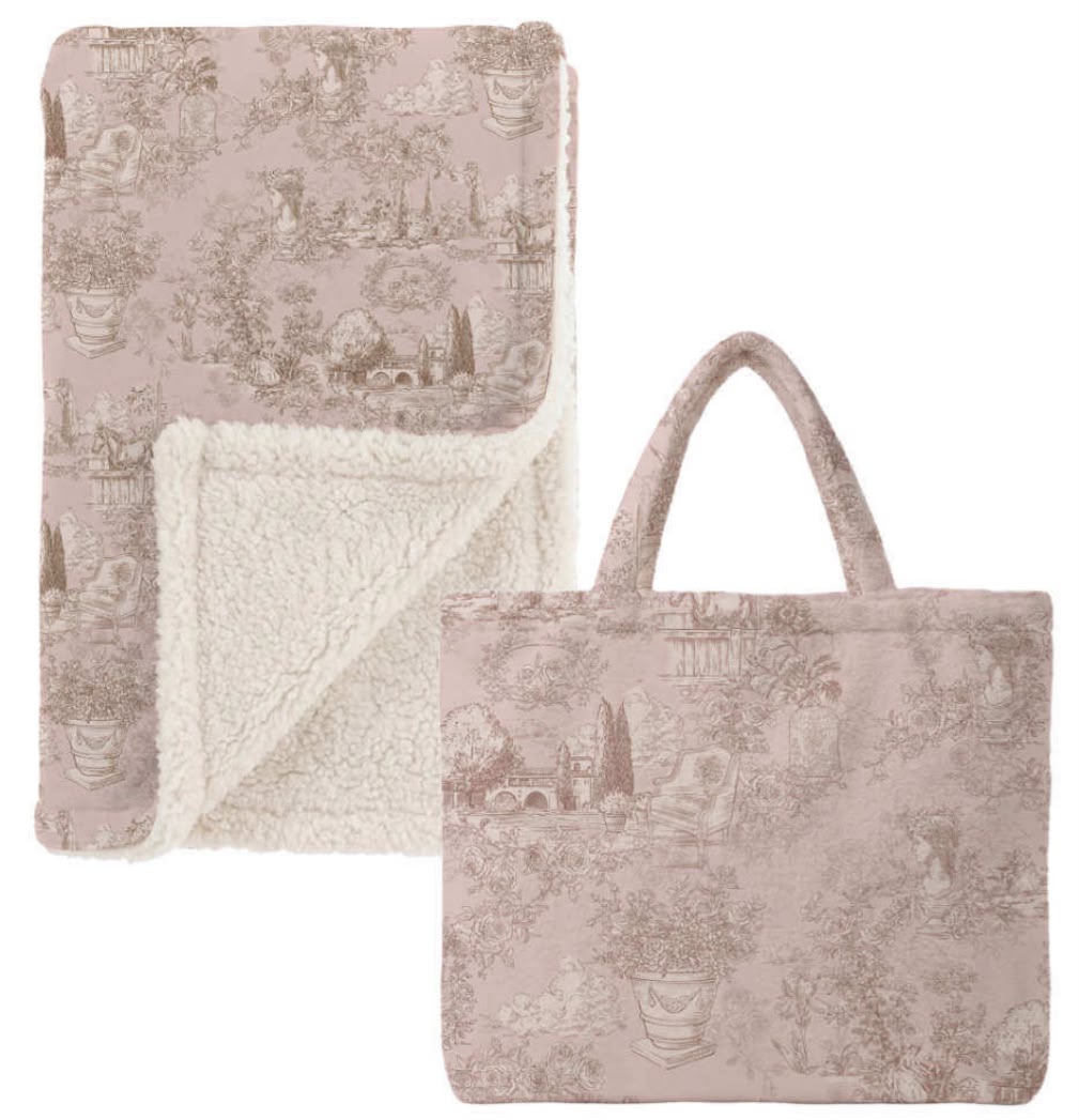 Plaid con sherpa Blanc Mariclo'