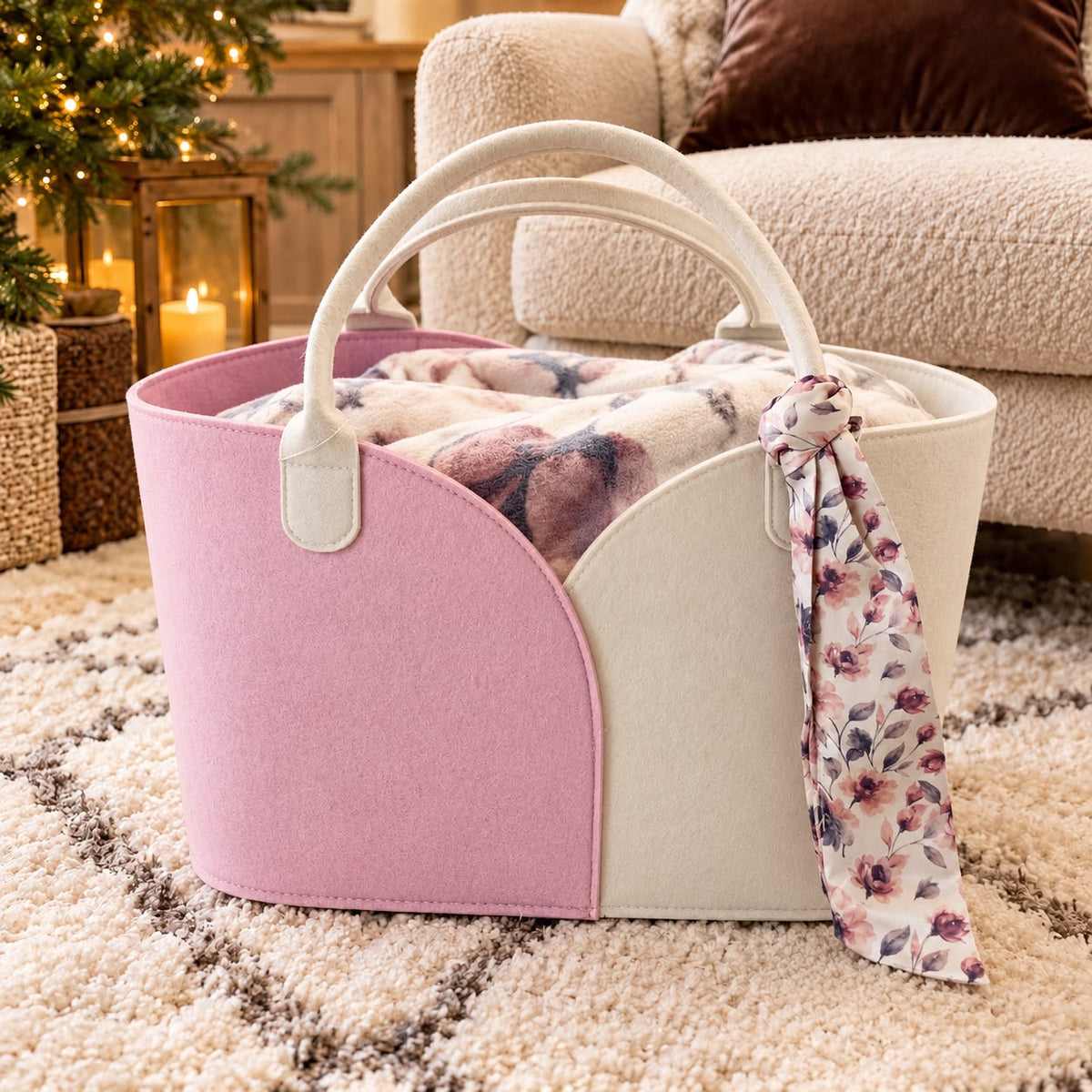 Set plaid + borsa Roselia