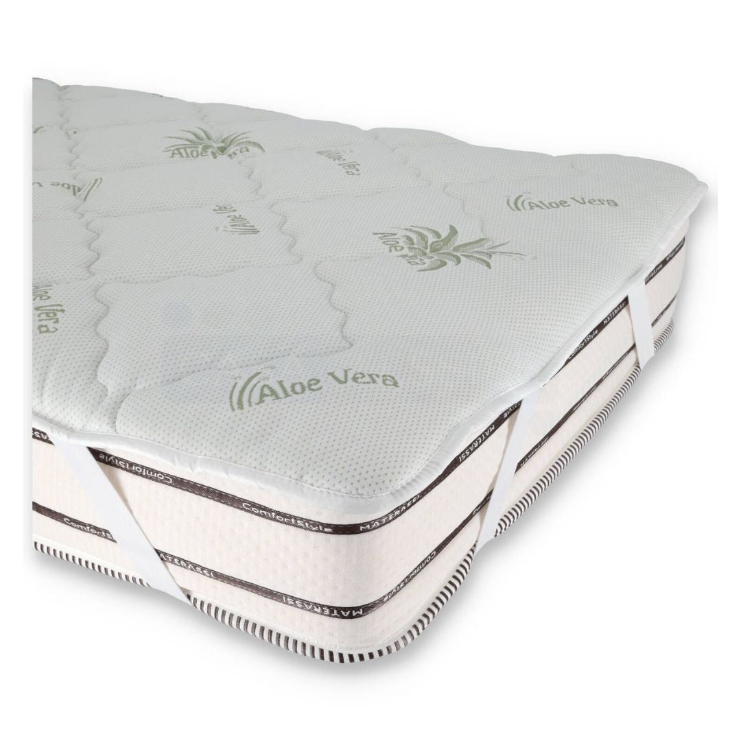 Topper matrimoniale Aloe Vera