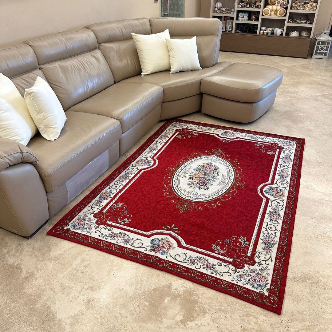 Tappeto Arredo Vienna Rosso