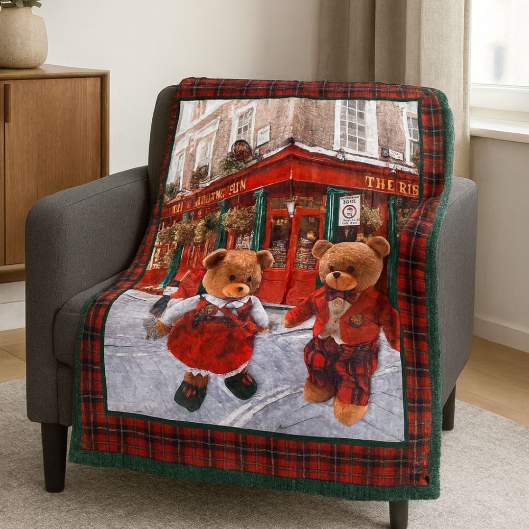 Plaid Stampa Digitale Teddy