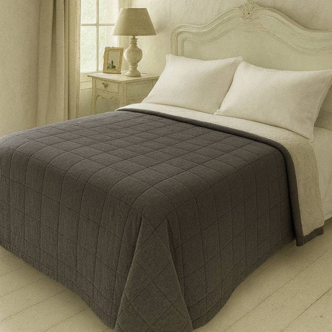 Trapunta Blanc Mariclo' Stone washed 250GRM