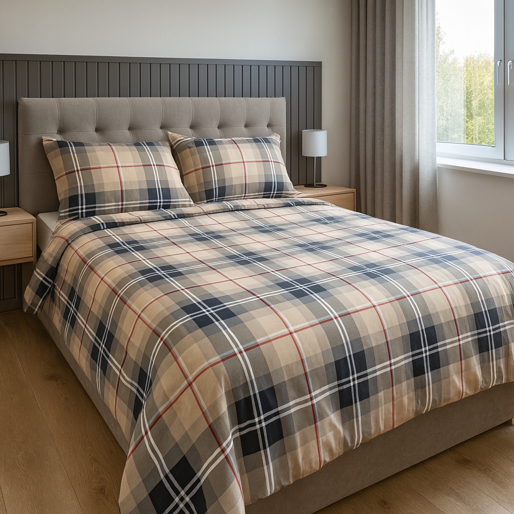Completo Lenzuolo Tartan