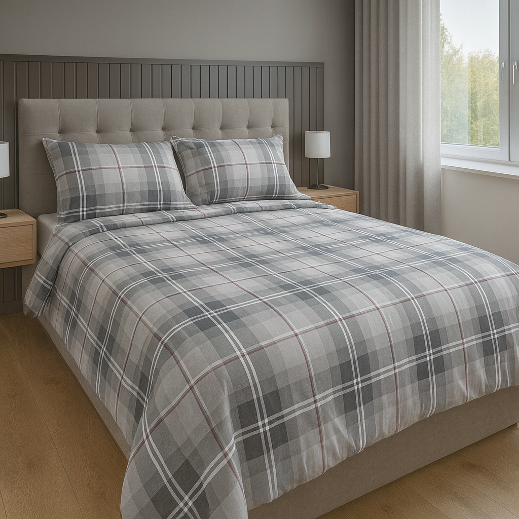 Completo Lenzuolo Tartan