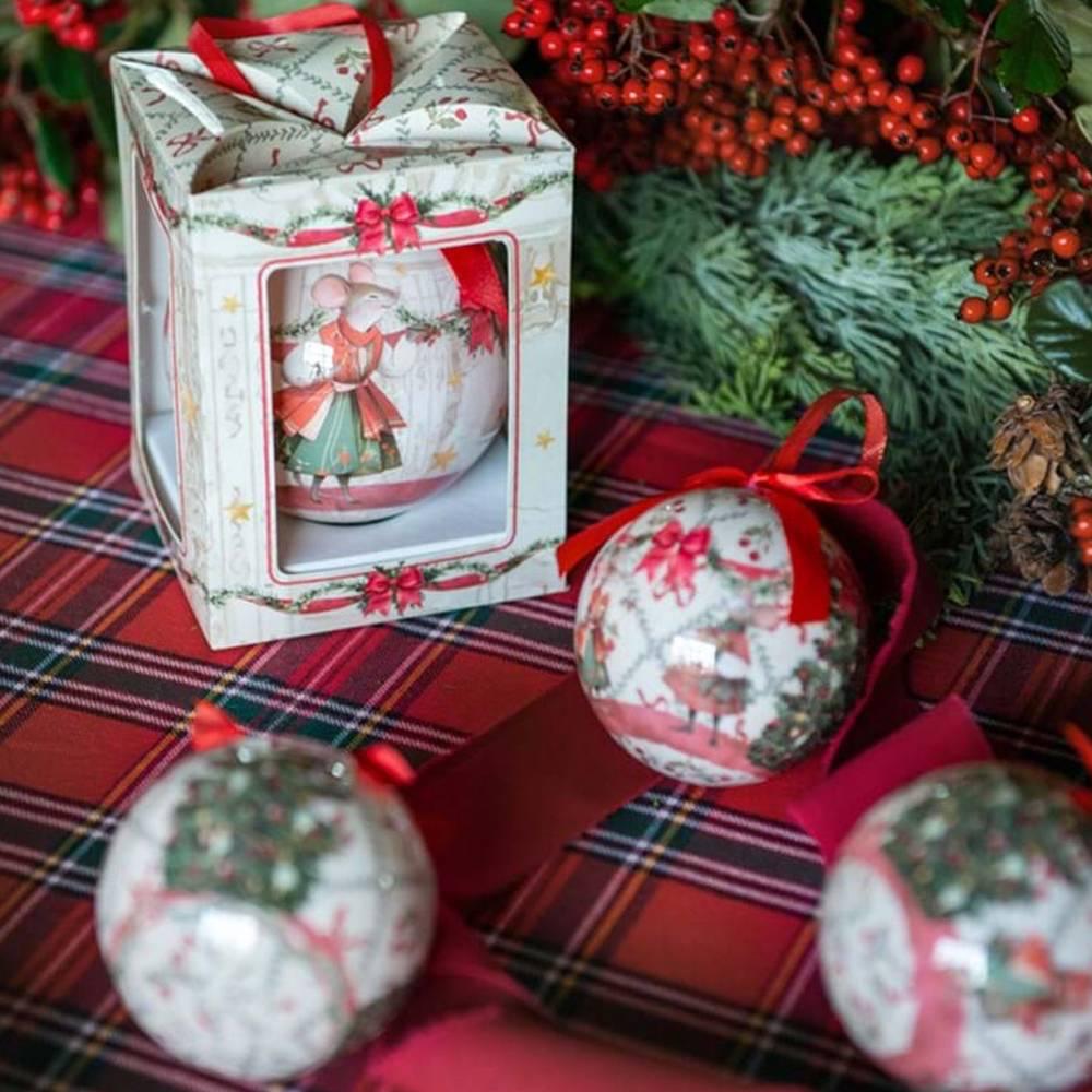 Pallina Natale Blanc Mariclo'