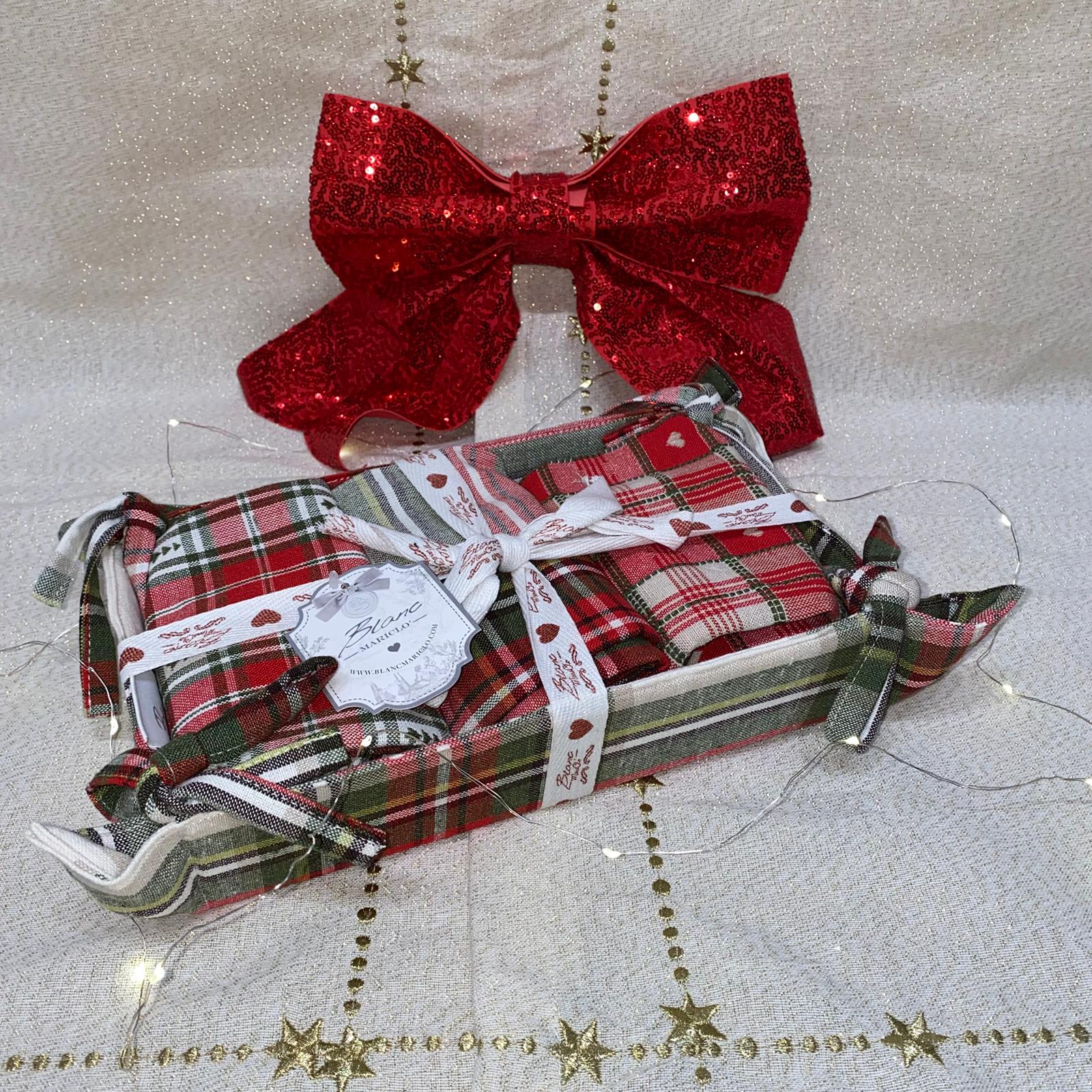 Cestino con 3 canovacci