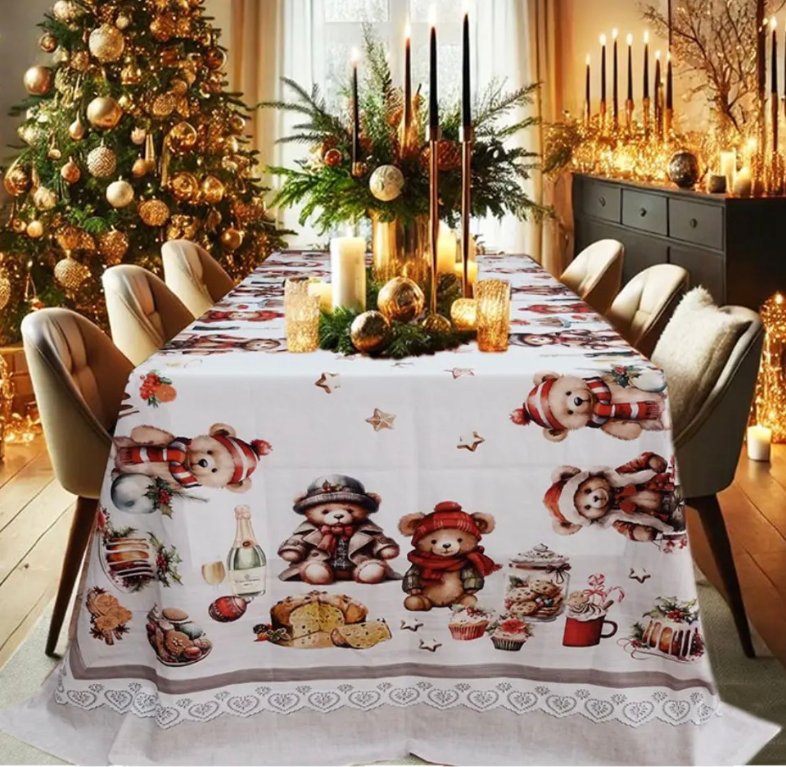 Tovaglia Natale Teddy