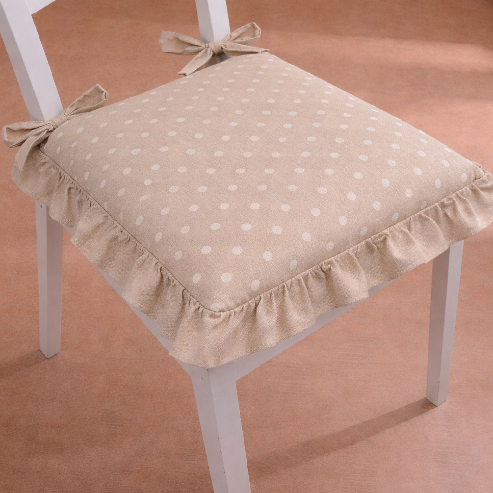 Cuscino da Sedia Sfoderabile con Gala Pois