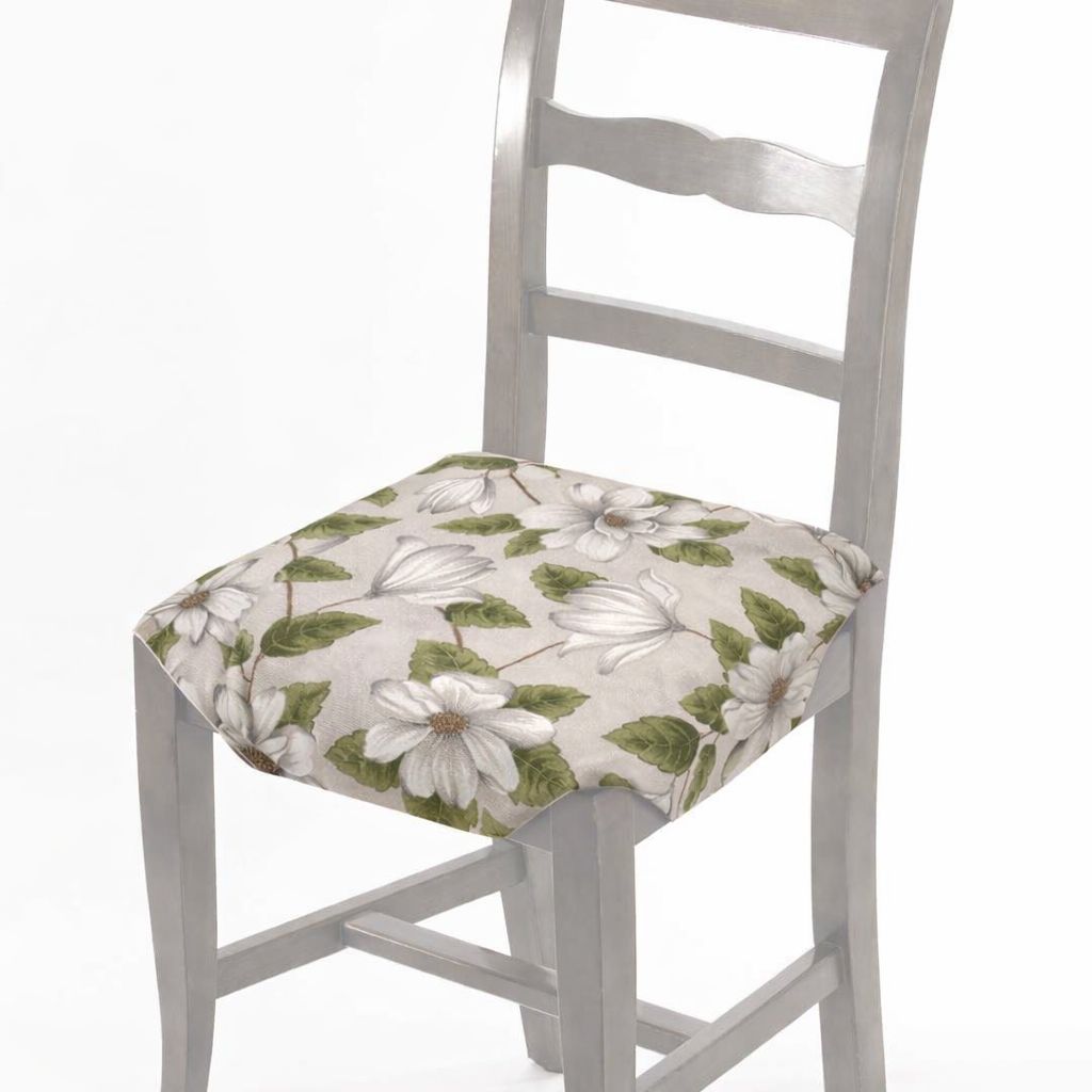 Cuscino da sedia sfoderabile con alette Magnolia