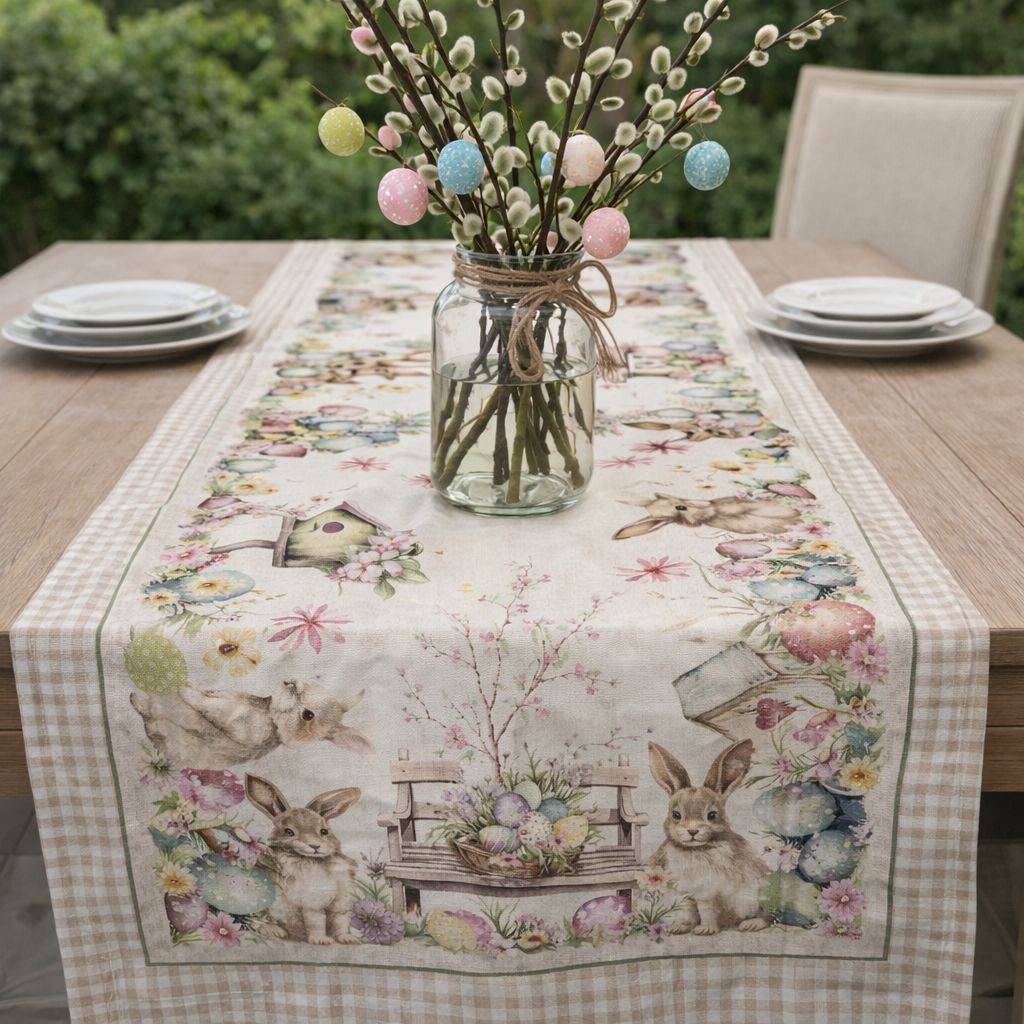 Runner Soft Bunny 50x150 Stampa digitale in cotone