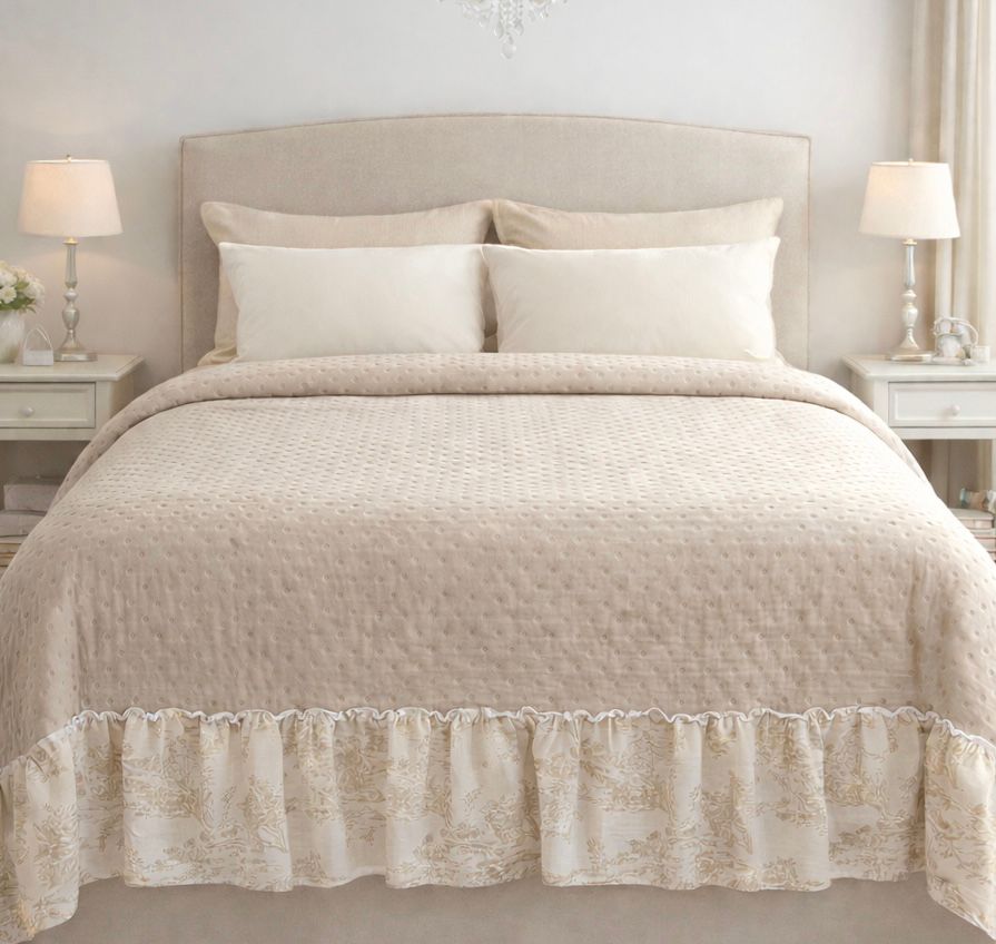 Trapuntina con gala Etoile de Jouy Blanc Mariclo' 180 grammi