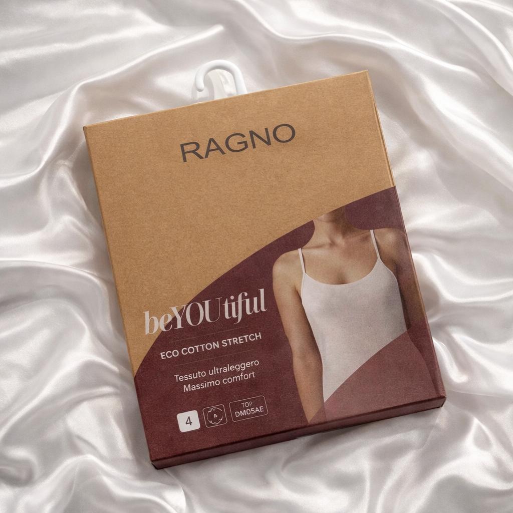 Canotta spallina DM05AE Ragno Eco cotone