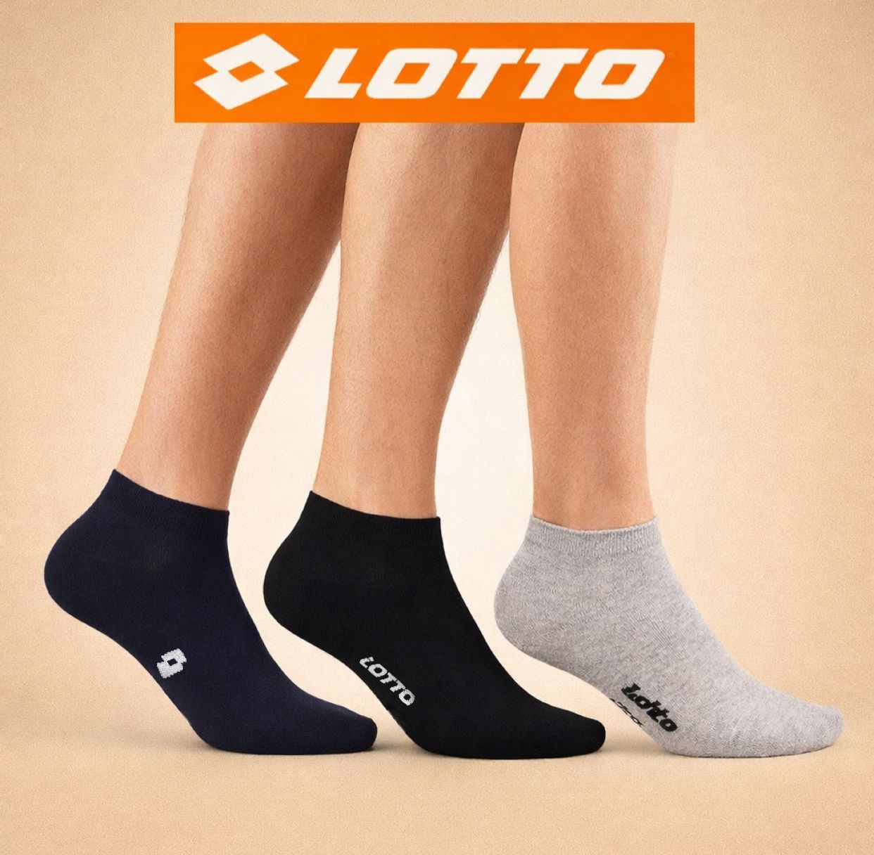 Tris Calzini Lotto N_Toni_NE/BI/ASS