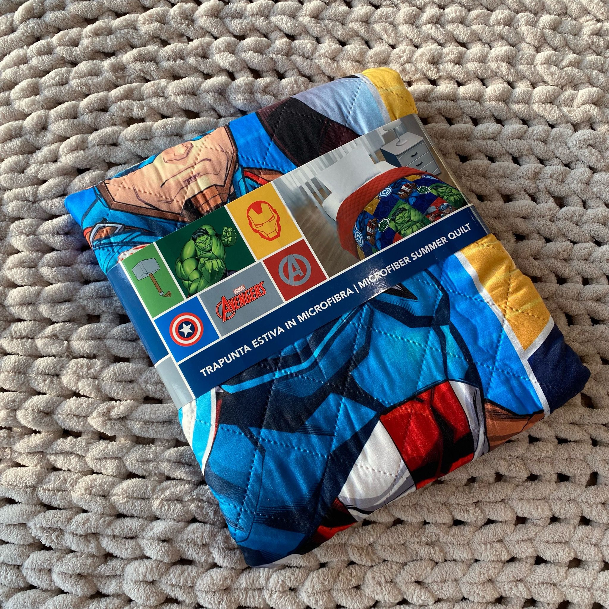 Trapuntino singolo Avengers