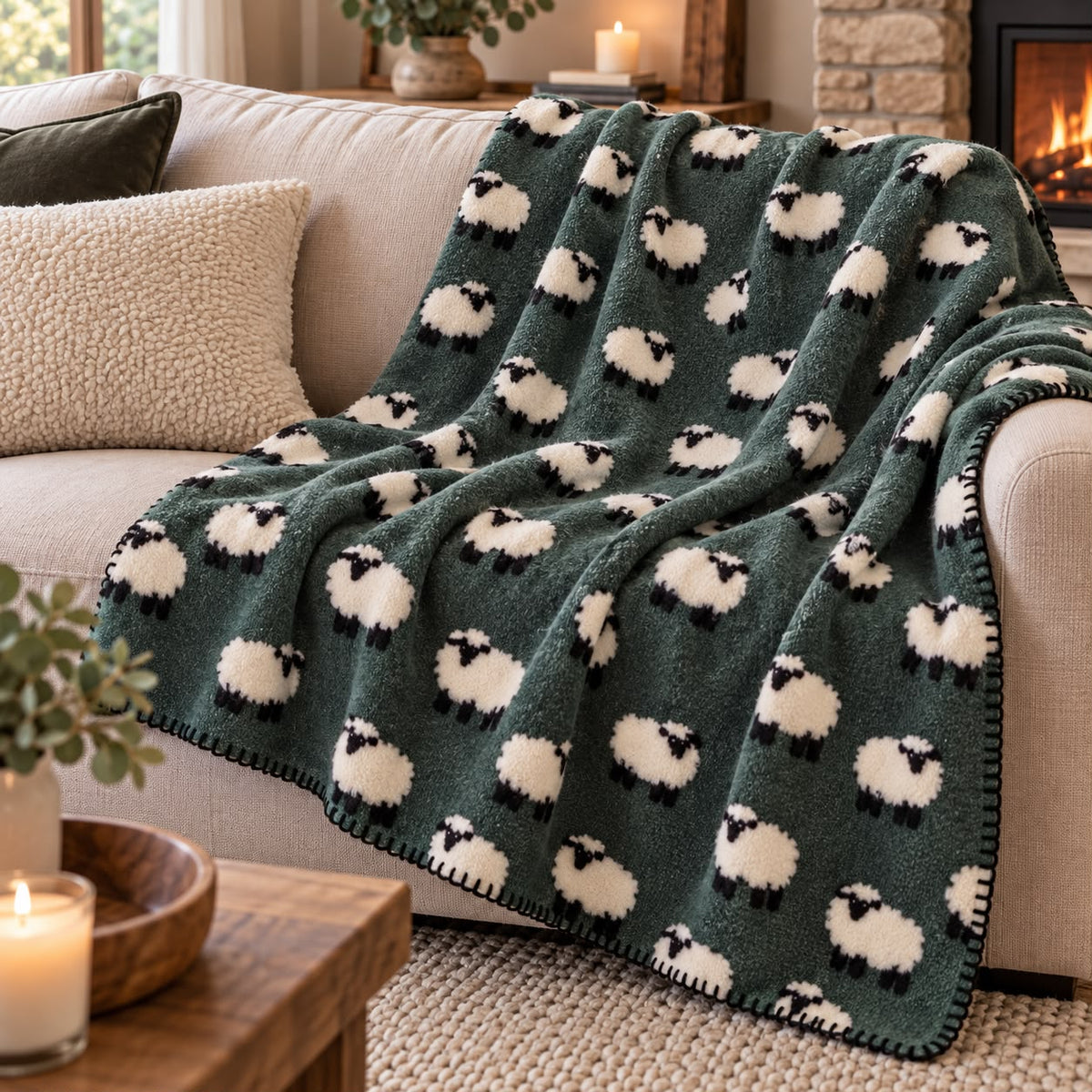 Plaid in Lana Cotta ALPINE Lovely Home