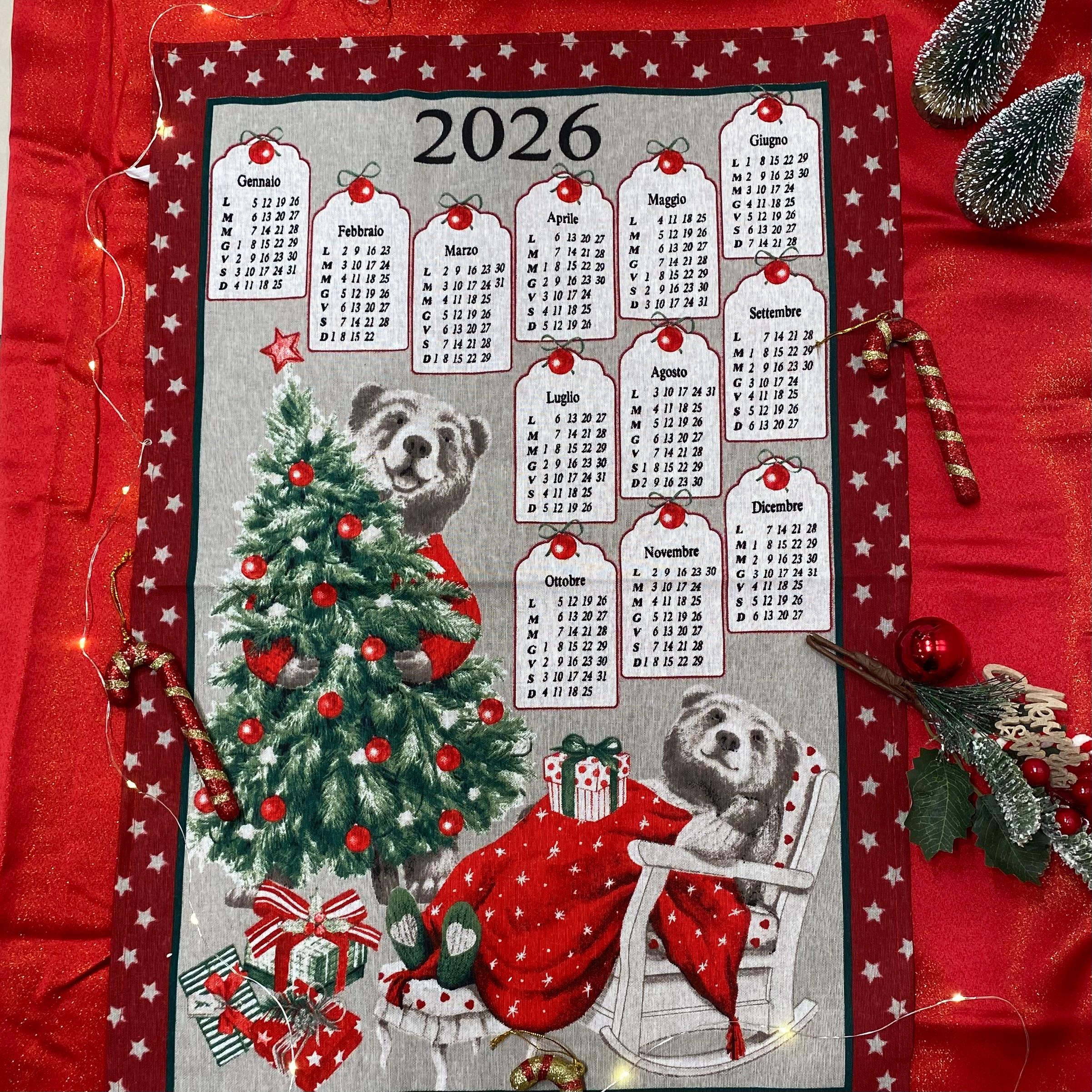 Strofinaccio Calendario