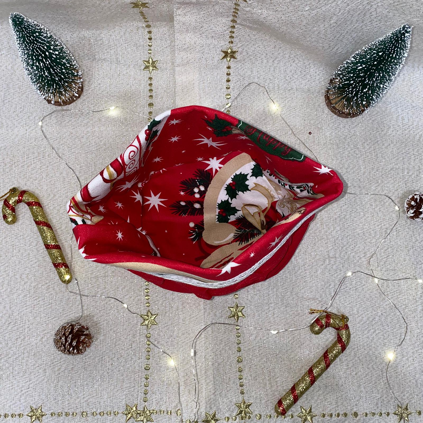 Cestino porta pane con pizzo