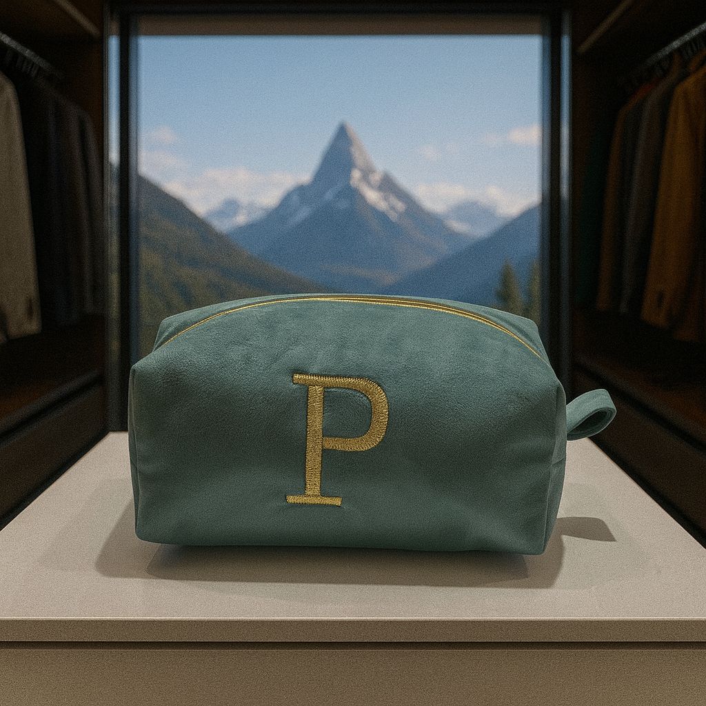 Beauty con cifra in Velluto Verde