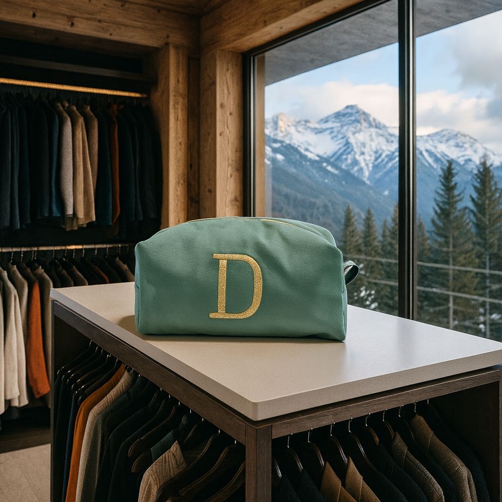 Beauty con cifra in Velluto Verde