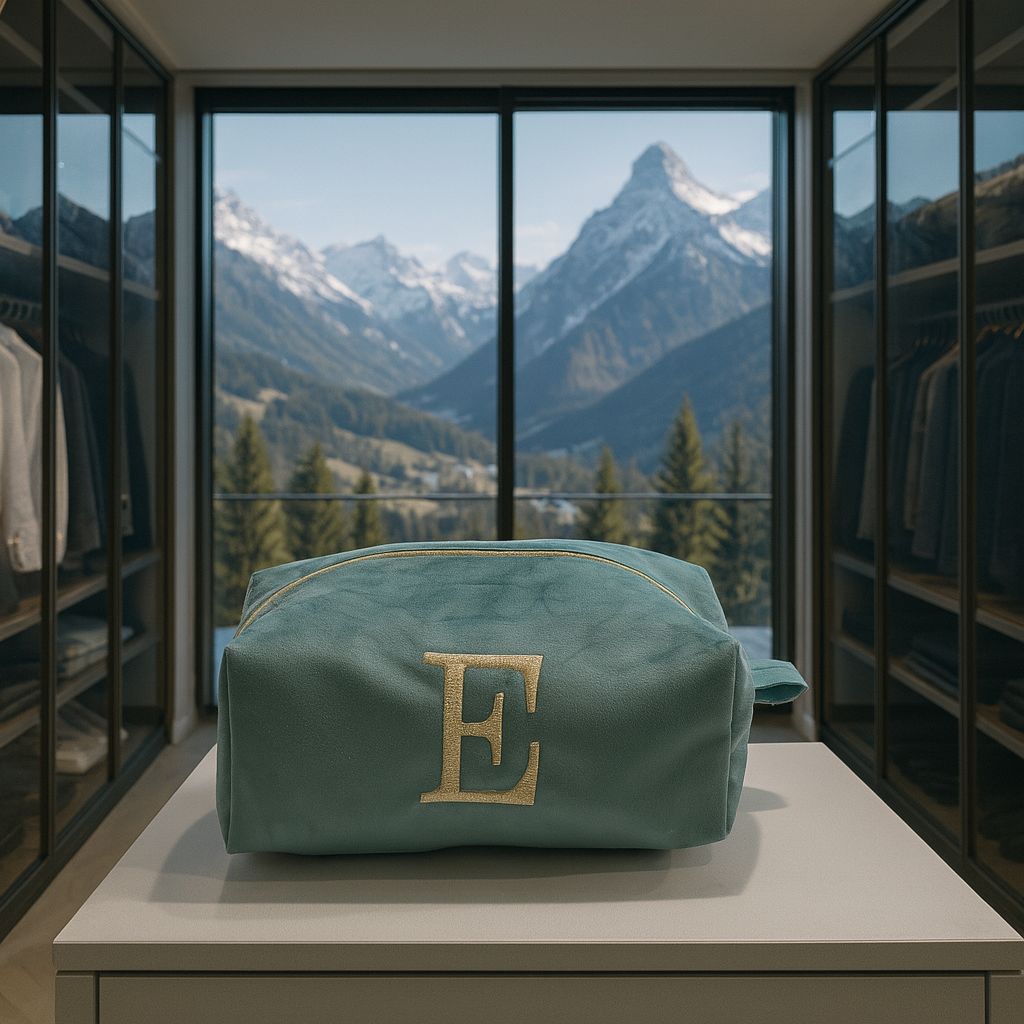 Beauty con cifra in Velluto Verde