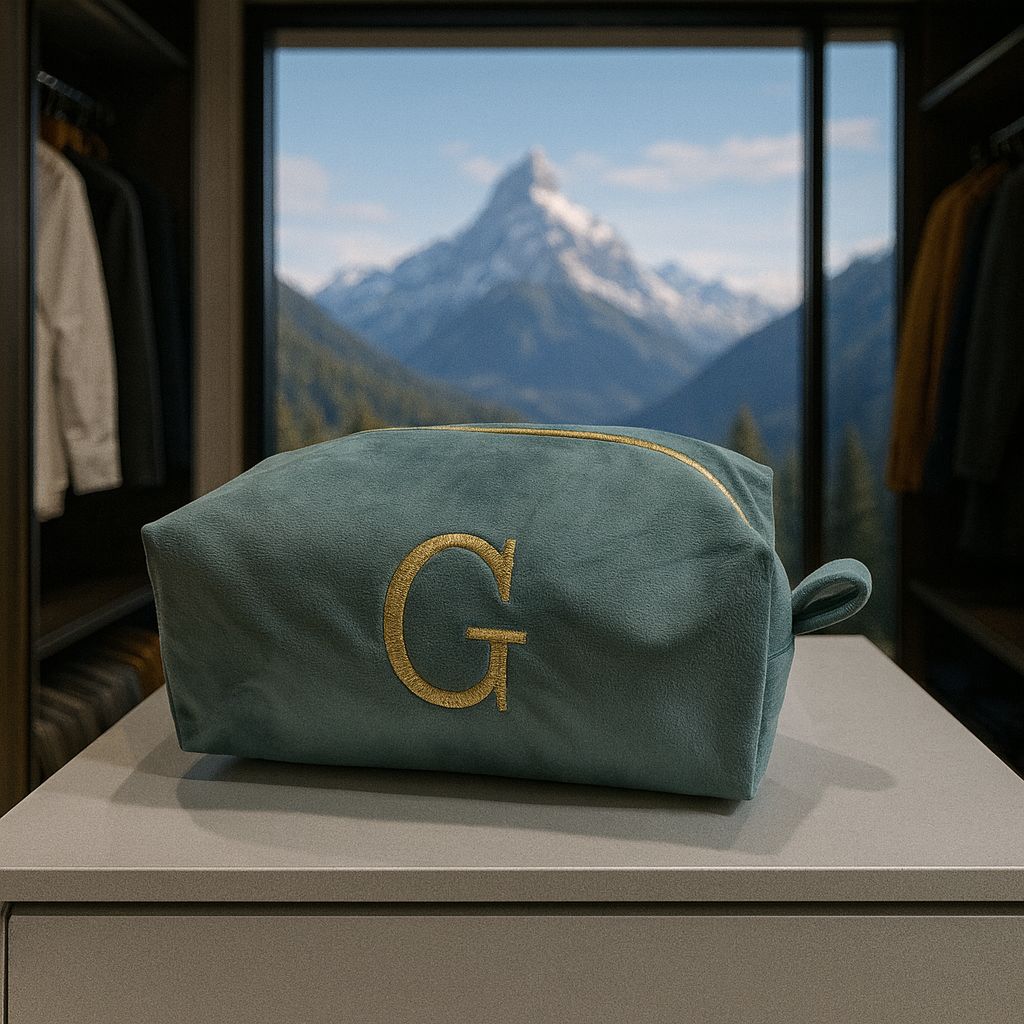 Beauty con cifra in Velluto Verde