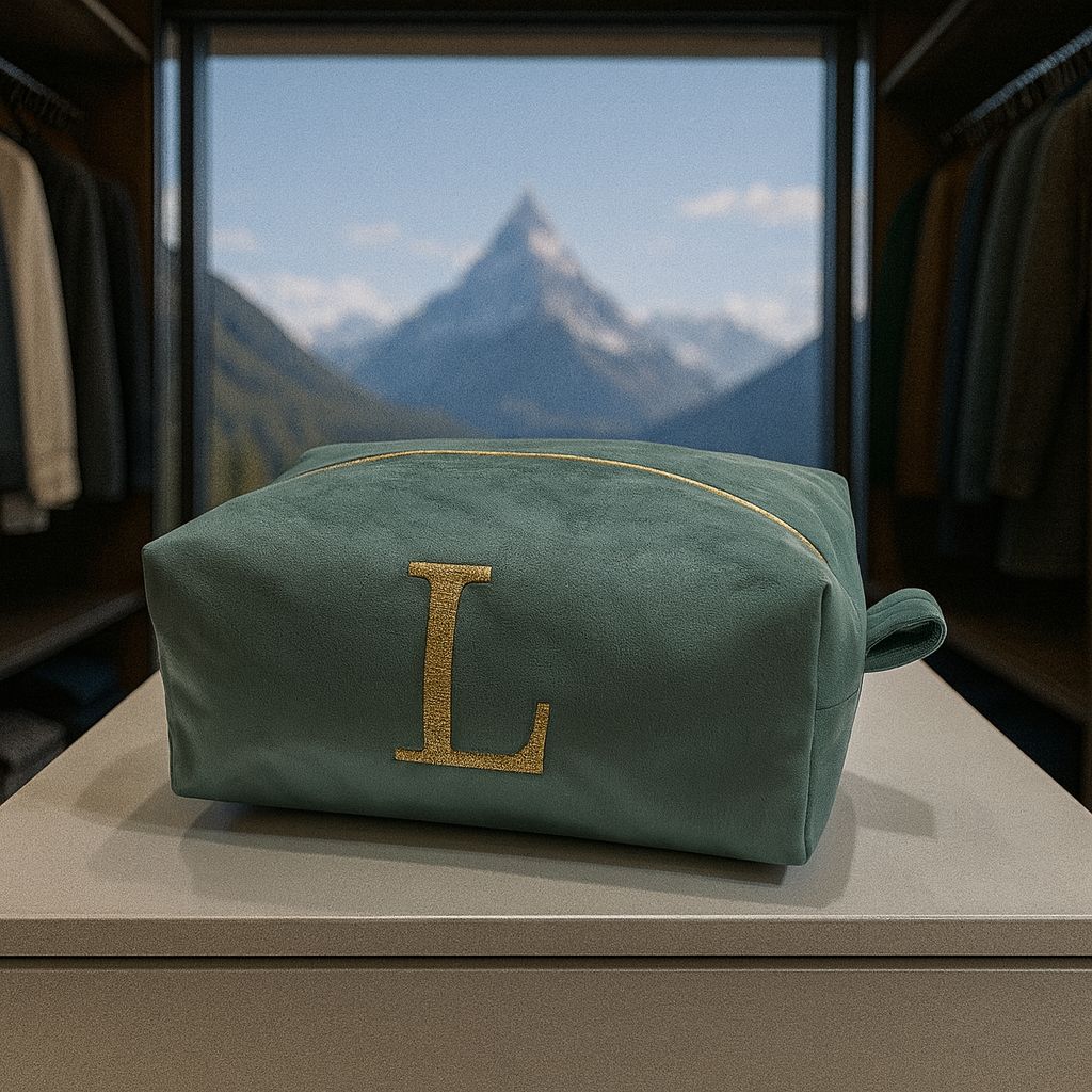 Beauty con cifra in Velluto Verde