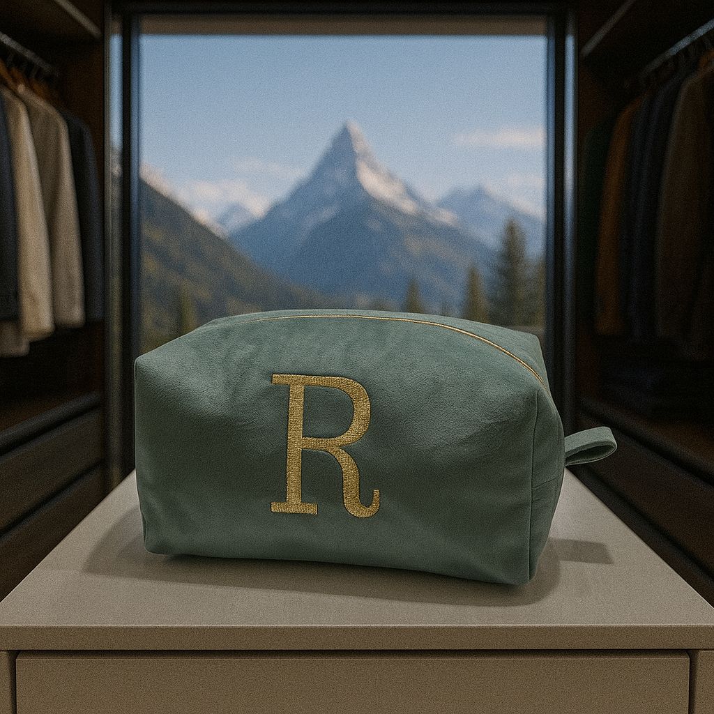 Beauty con cifra in Velluto Verde