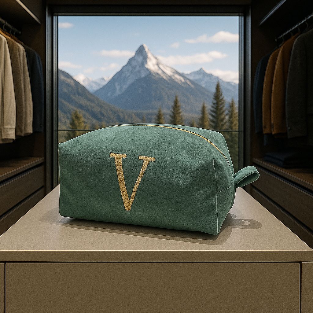 Beauty con cifra in Velluto Verde