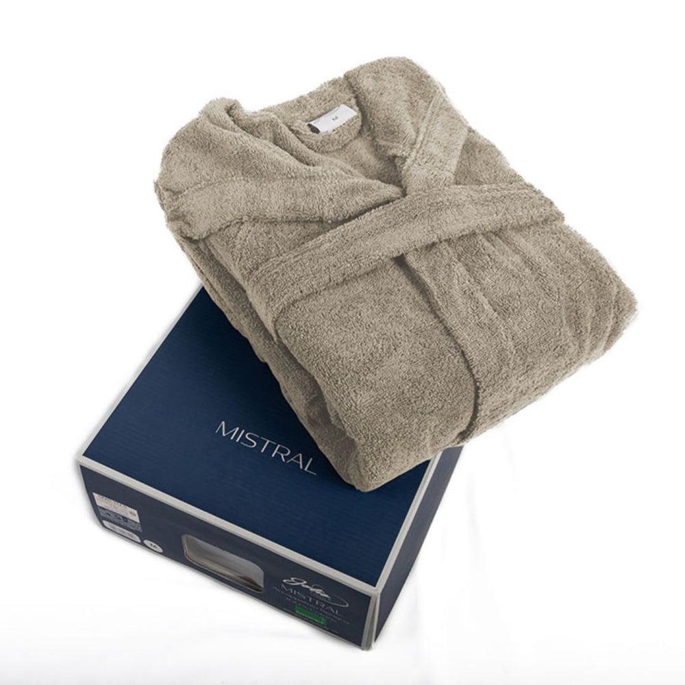 Accappatoio Unisex MISTRAL in SPUGNA Joly CORDA con Iniziale Personalizzata
