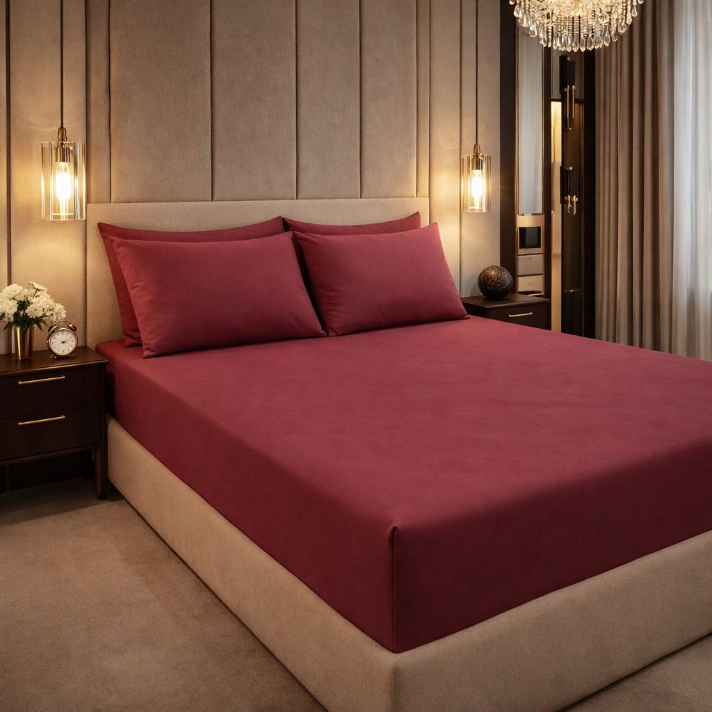 Lenzuolo sotto con angoli manopesca No stiro