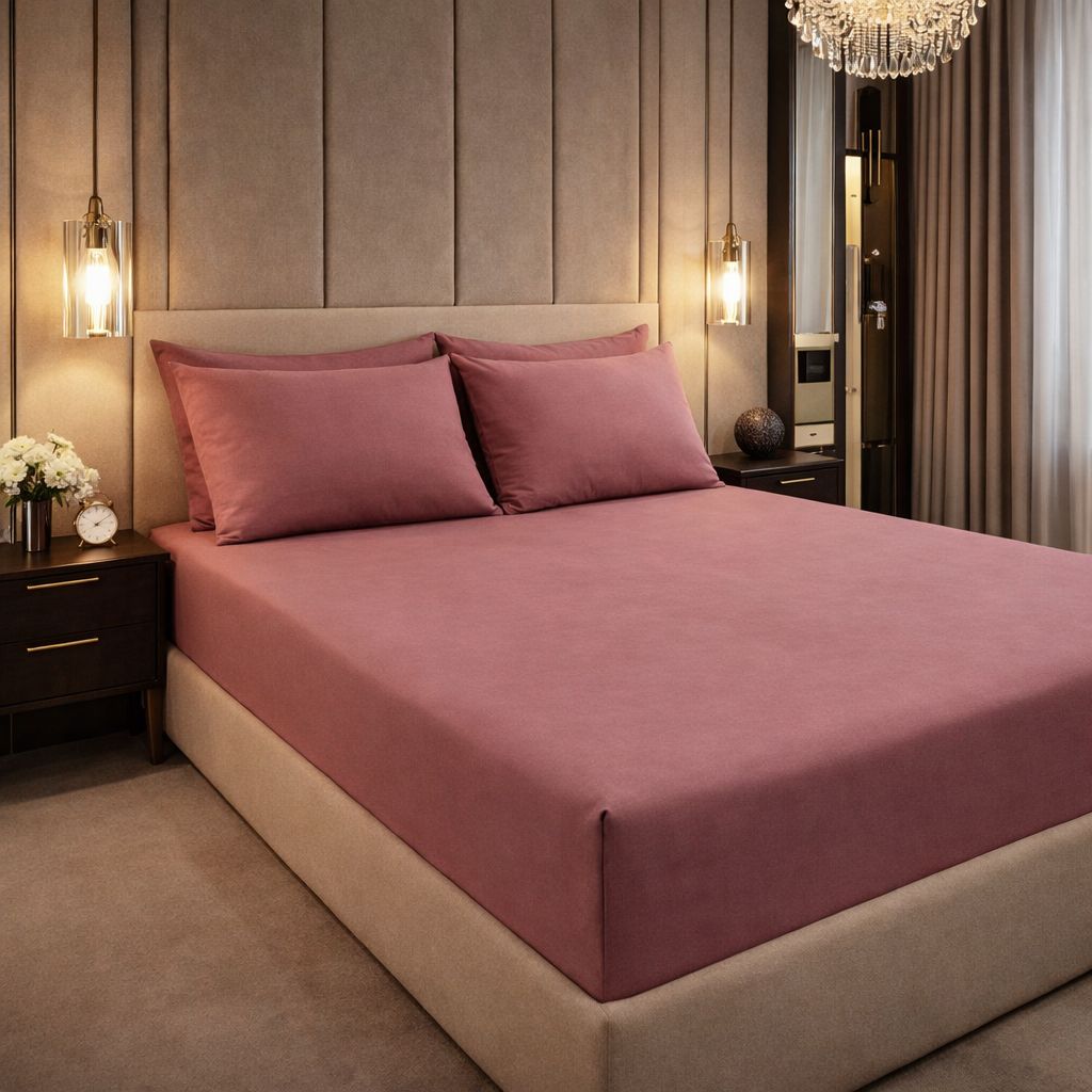 Lenzuolo sotto con angoli manopesca No stiro