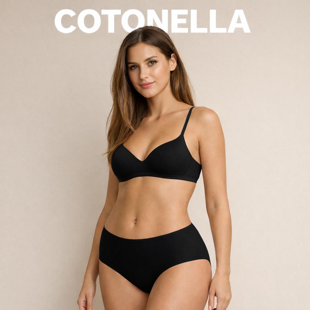Set 3 Slip Midi 3488 Cotonella