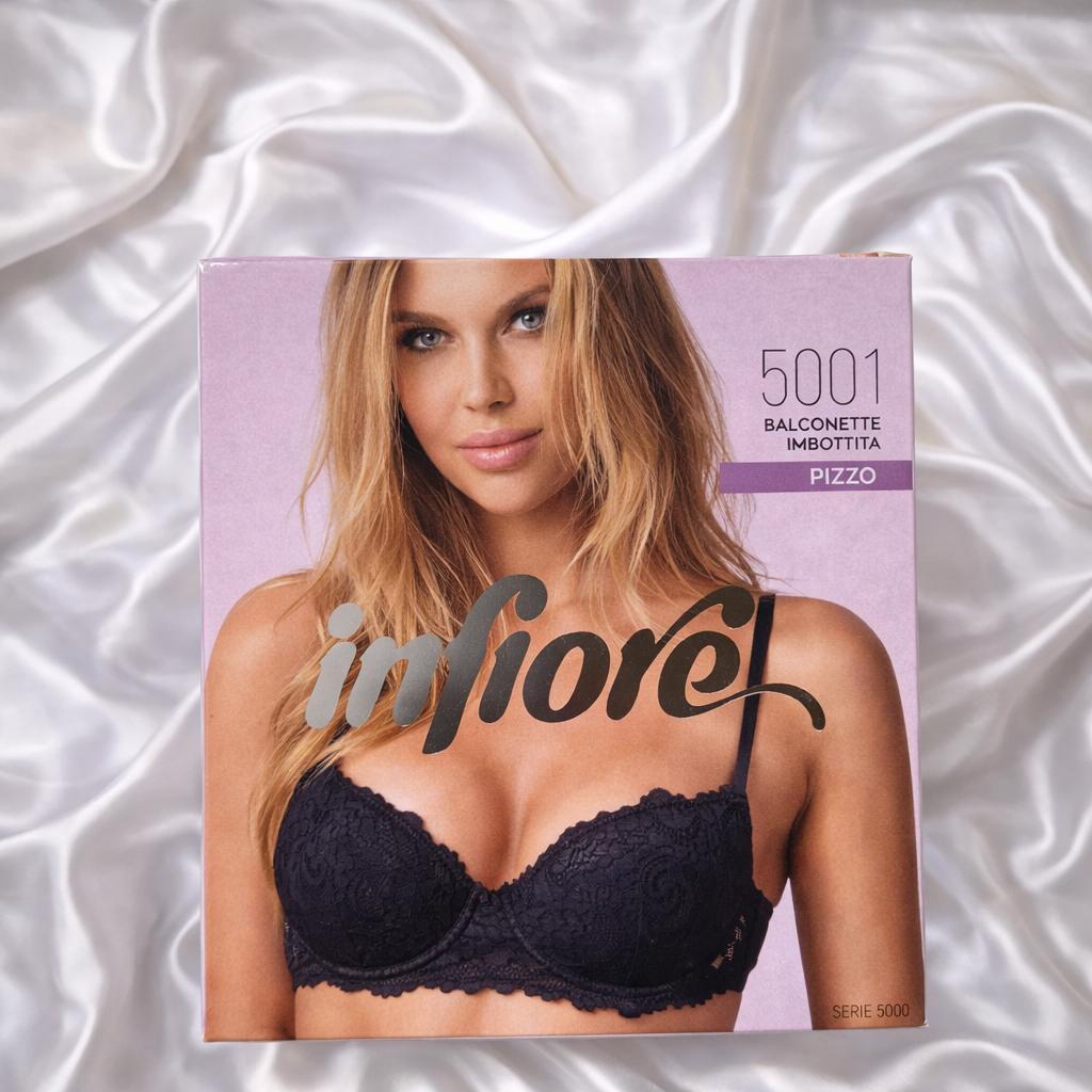 Reggiseno balconette imbottita 5001 con ferretto Infiore