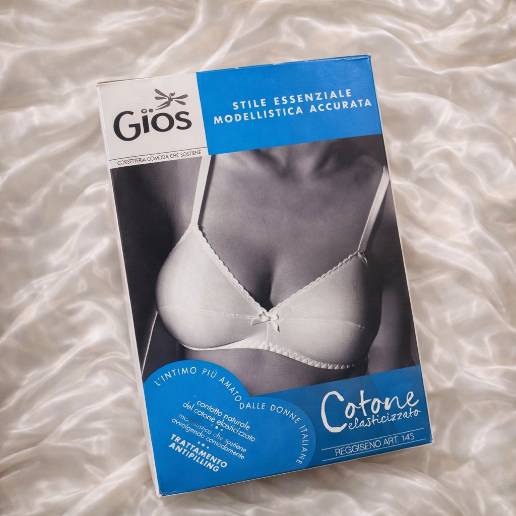 Reggiseno senza ferretto in cotone 145 Gios