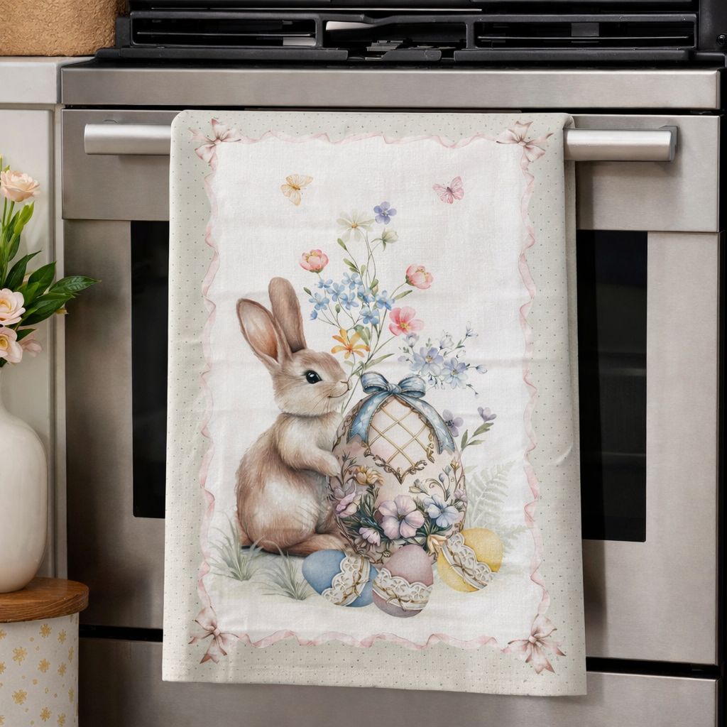 Set 3 Strofinacci Pasqua Fantasie assortite