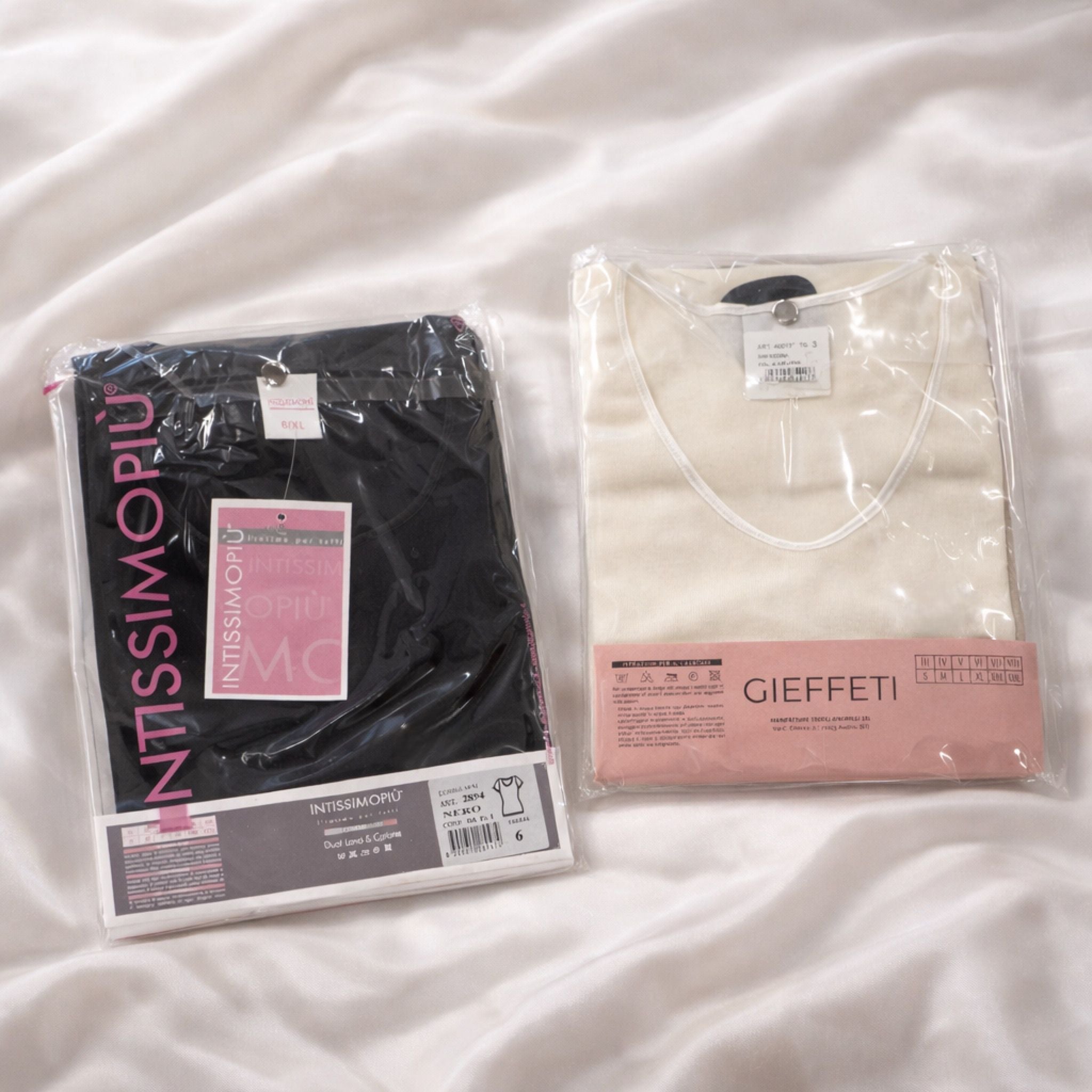 T-shirt mezza manica Lana-cotone