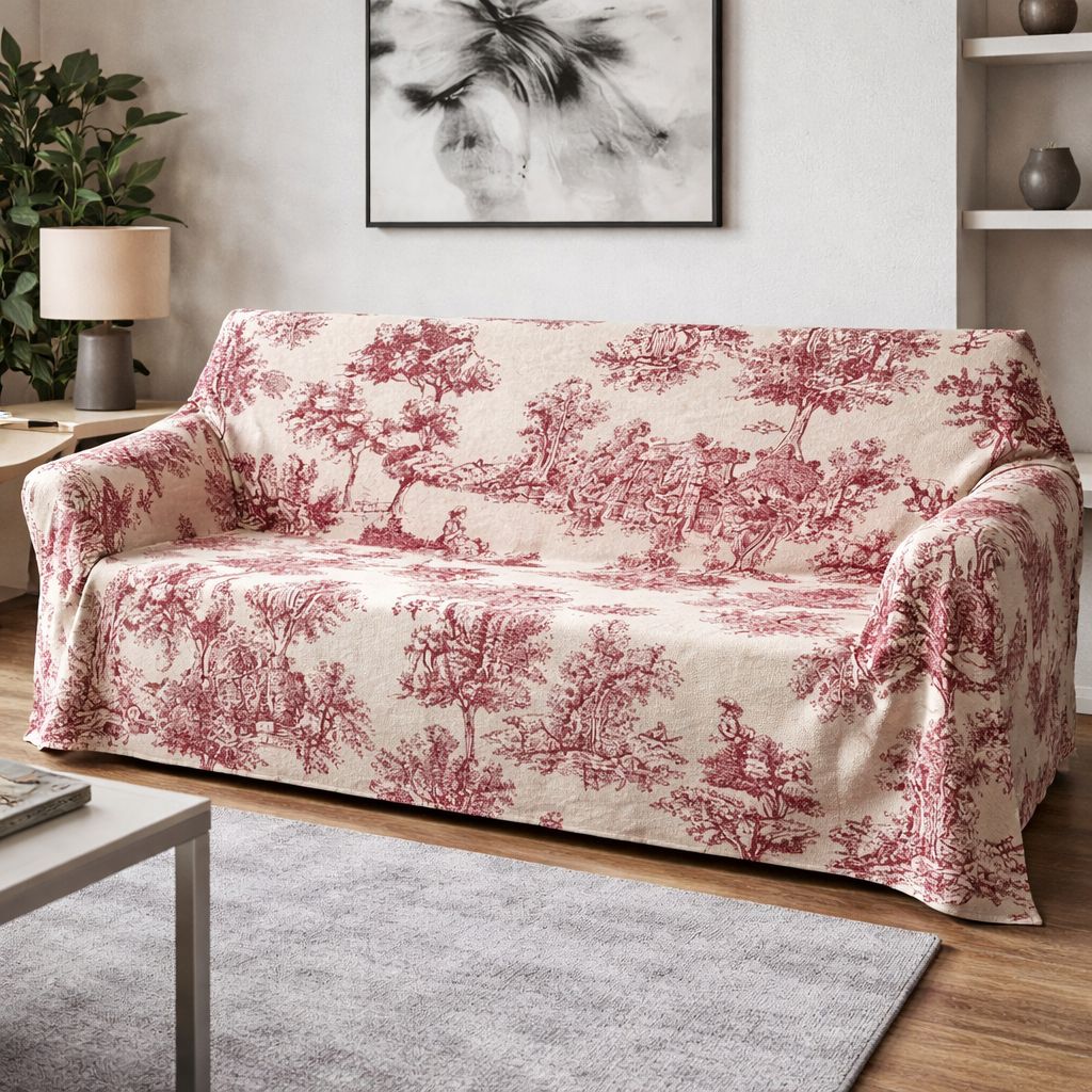 Telo arredo-Gran foulard Etoile De Jouy