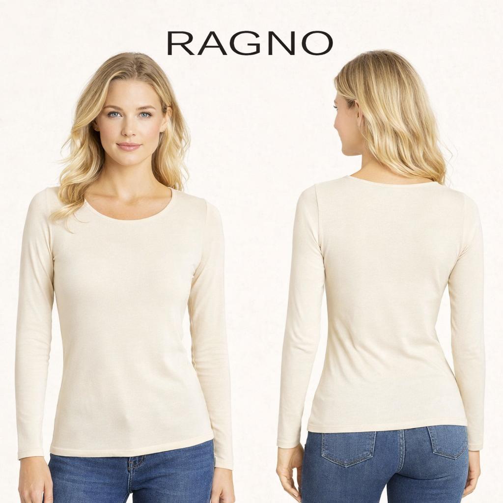 Maglia manica lunga in Ecoviscosa Ragno