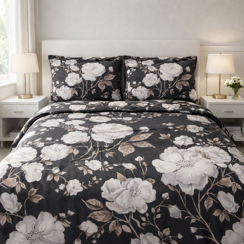 Completo lenzuolo Peonia